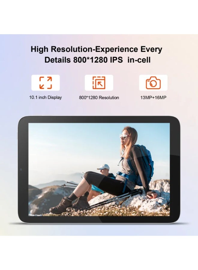 REBENUO 10.1 inch Android WiFi Touch Screen Tablet PC with 5G Keyboard Quad-core CM10017Air With Burbank - Image 2